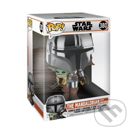 Funko POP! #380 TV: SW The Mandalorian - The Mandalorian Holding the Child 25 cm