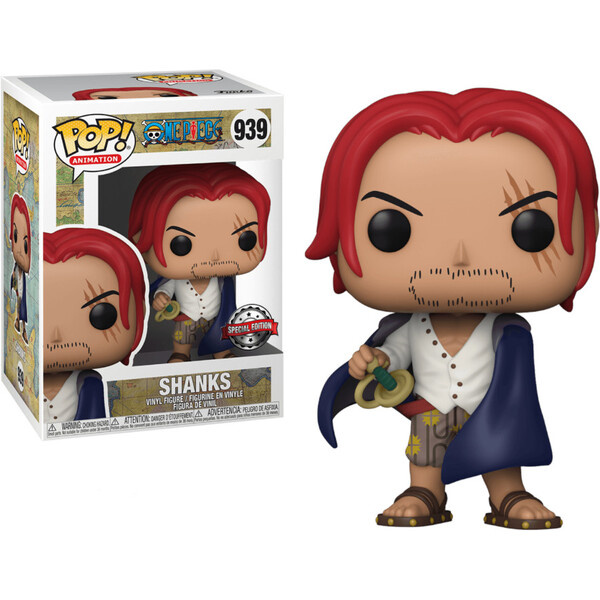 Funko POP! #939 Animation: One Piece - Shanks (Special Edition) (šance na Chase)