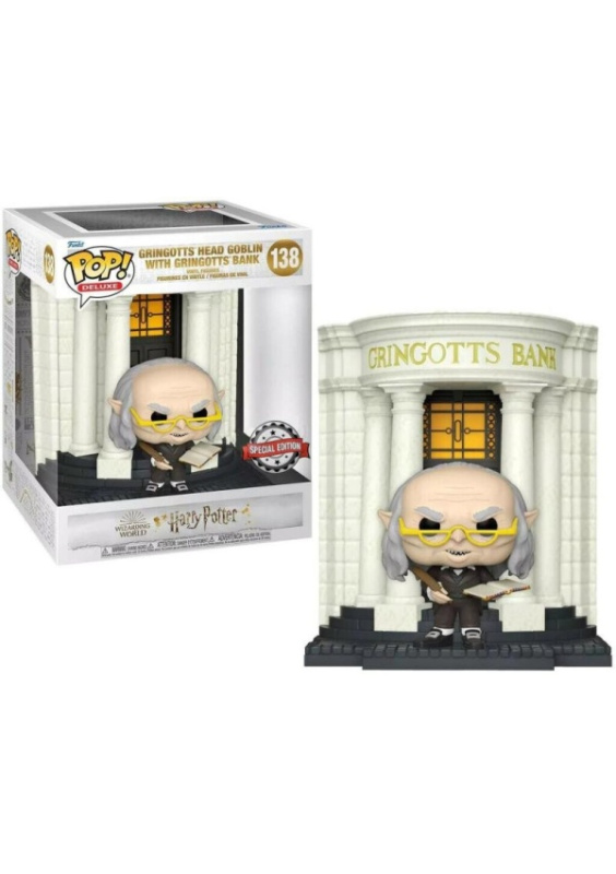 Funko POP Movies: Harry Potter - Diagon Alley: Gringotts Bank w/Head Goblin (exclusive special edition) ADC Blackfire Entertainment s.r.o.