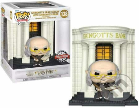 Funko POP Movies: Harry Potter - Diagon Alley: Gringotts Bank w/Head Goblin (exclusive special edition) ADC Blackfire Entertainment s.r.o.