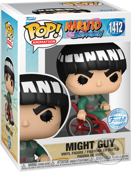 Funko POP! #1412 Animation: Naruto - Might Guy (Special Edition)