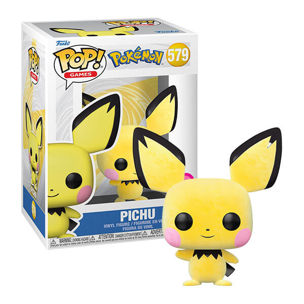 Funko Pop! 579 Pokémon Pichu Flocked