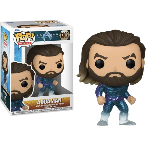 Funko POP! 1302 Movies Aquaman and the Lost Kingdom Aquaman