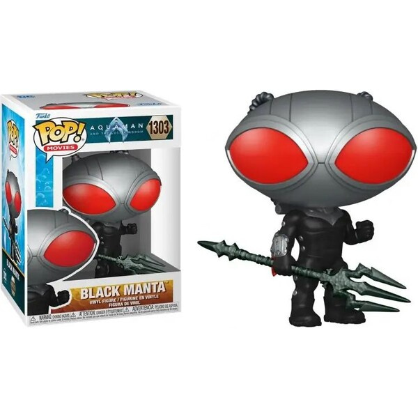 Funko POP! 1303 Movies Aquaman and the Lost Kingdom Black Manta