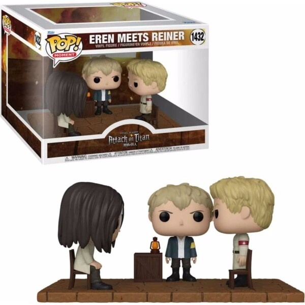 Funko POP! #1432 Moment: Attack on Titan - Eren meets Reiner (S5)