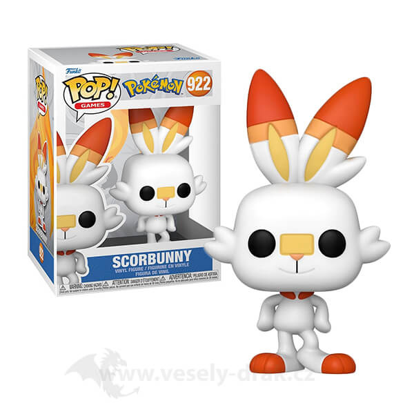 Funko POP! #922 Games: Pokémon- Scorbunny