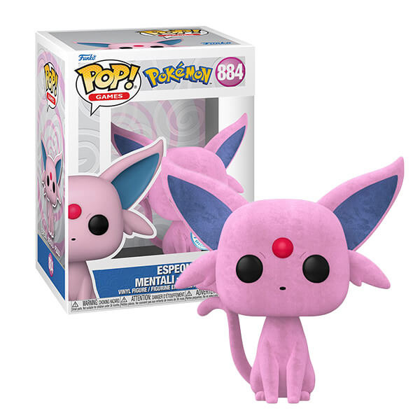 Funko Pop! 884 Pokémon Espeon Flocked