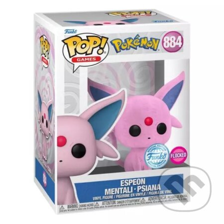 Funko Pop! 884 Pokémon Espeon Flocked