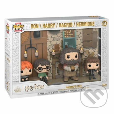 Funko POP Moments Deluxe: Harry Potter - Hagrid´s Hut (4 pack) ADC Blackfire Entertainment s.r.o.