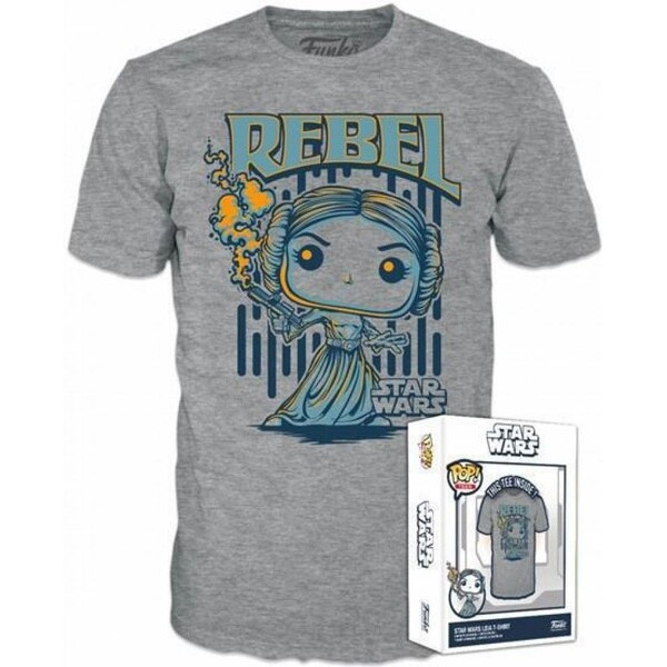 Funko Boxed Tee: Star Wars NH - Leia XL