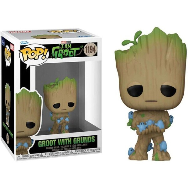 Funko Pop! I Am Groot Groot with Grunds