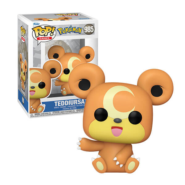 Funko POP Games: Pokemon - Teddiursa (EMEA)