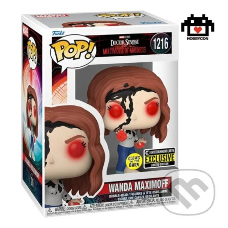 Funko POP!# 1216 Marvel: DSMM- Wanda (Earth-838) (GITD)