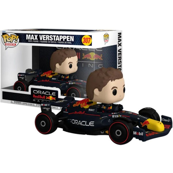 Funko Pop! 307 Rides Formula One Max Verstappen