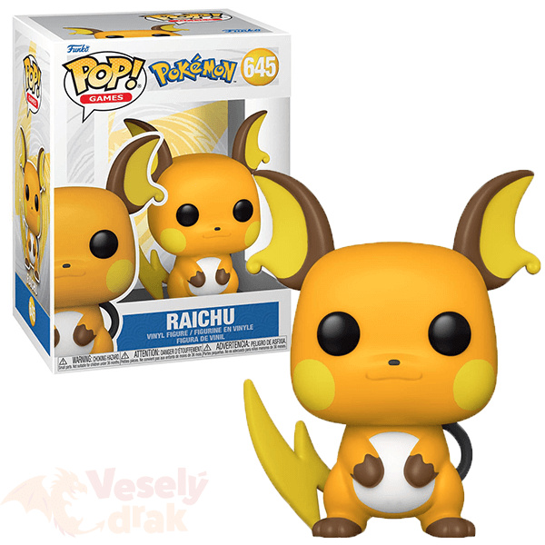 Funko POP! #645 Games: Pokémon - Raichu