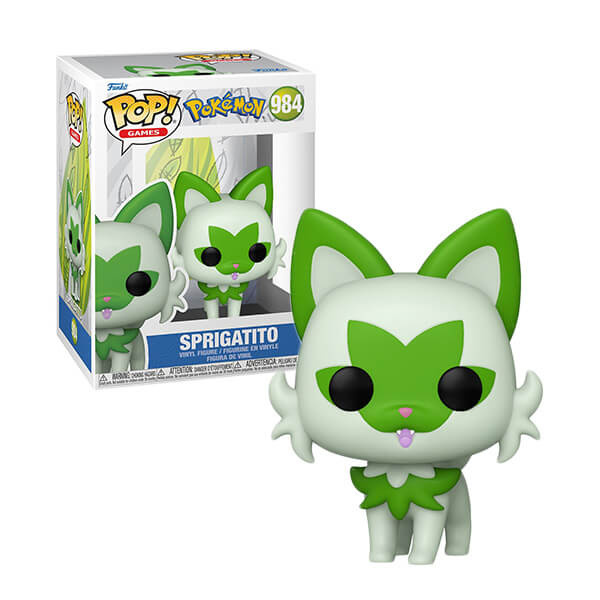 Funko POP Games: Pokemon - Sprigatito (EMEA)