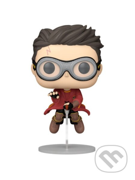 Funko POP Movies: Harry Potter - Harry with Broom (Quidditch)