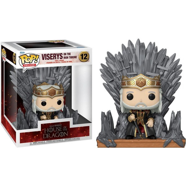 Funko Pop! 12 Game of Thrones House of the Dragon Viserys on the Iron Throne