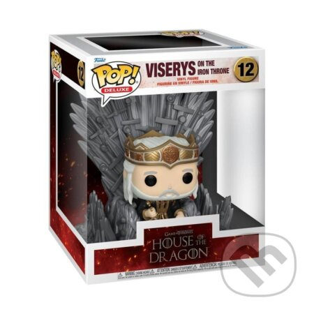 Funko Pop! 12 Game of Thrones House of the Dragon Viserys on the Iron Throne