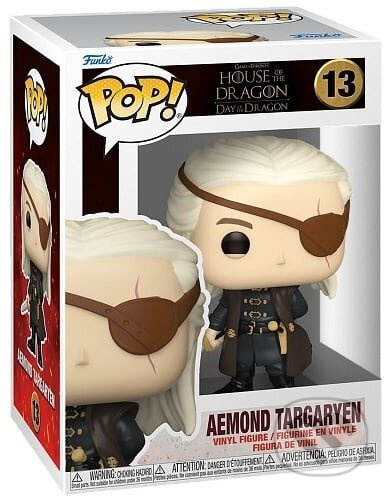 Funko Pop! 13 Game of Thrones House of the Dragon Aemond Targaryen