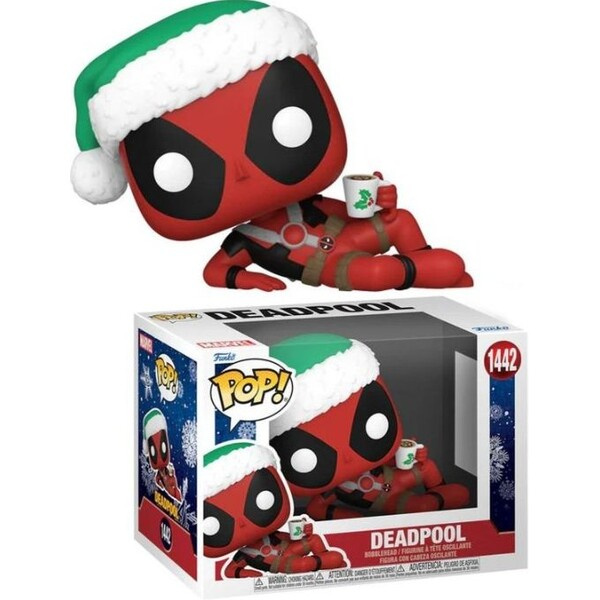 Funko Pop! 1442 Marvel Holiday Deadpool