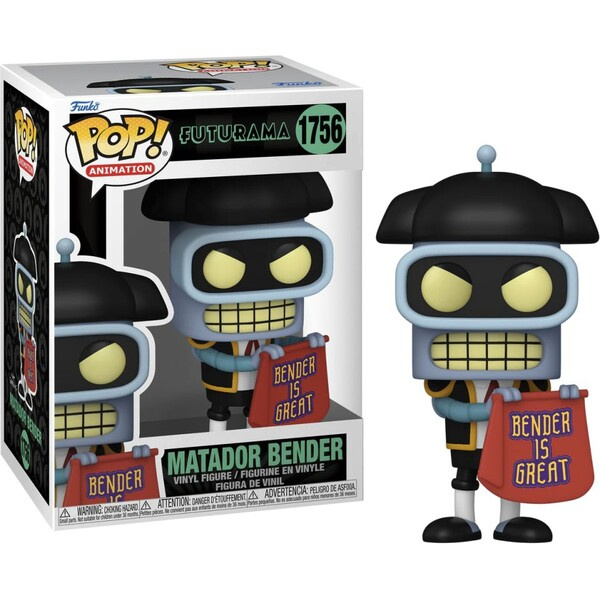 Funko Pop! 1756 Futurama Matador Bender