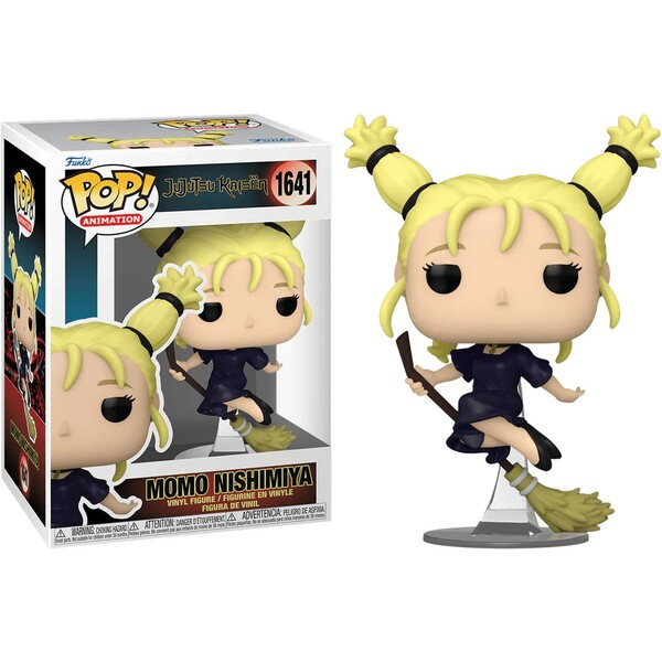 Funko Pop! 1641 Jujutsu Kaisen Momo Nishimiya
Funko Pop! 1641 Jujutsu Kaisen Momo Nishimiya