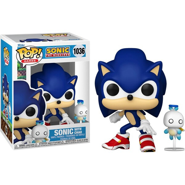 Funko Pop! 1036 Sonic The Hedgehog Sonic With Chao