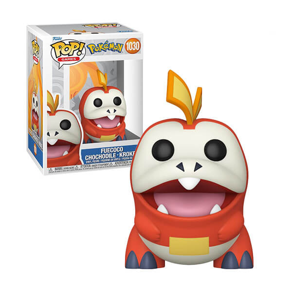 Funko Pop! 1030 Pokémon Fuecoco Chochodile Krokel