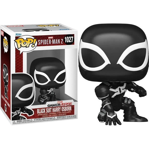Funko Pop! 1027 Marvel Spider man 2 Black Suit Harry Osborn
