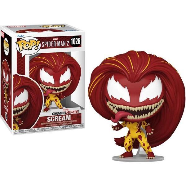 Funko Pop! 1026 Marvel Spider man 2 Scream