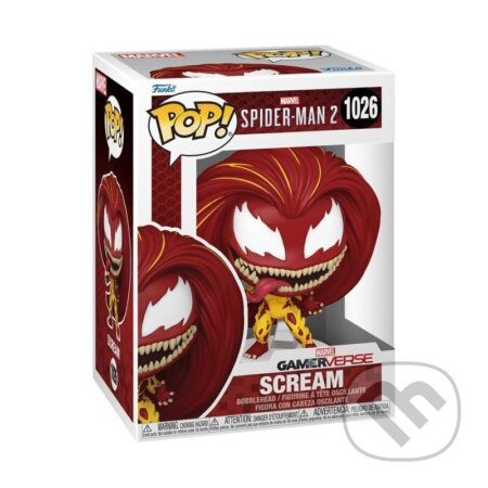 Funko Pop! 1026 Marvel Spider man 2 Scream
