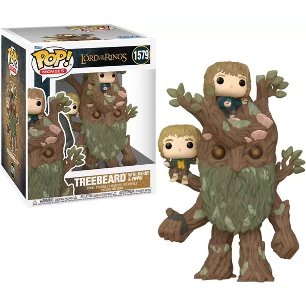 Funko Pop! 1579 The Lord of the Rings Treebeard with Merry Pippin