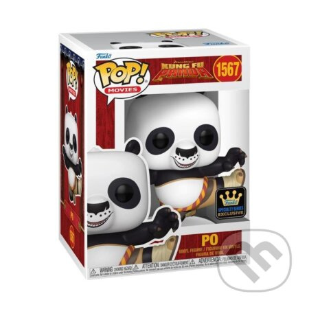 Funko POP Movies: Kung Fu Panda - Po with Chase (DreamWorks 30th Anniversary)