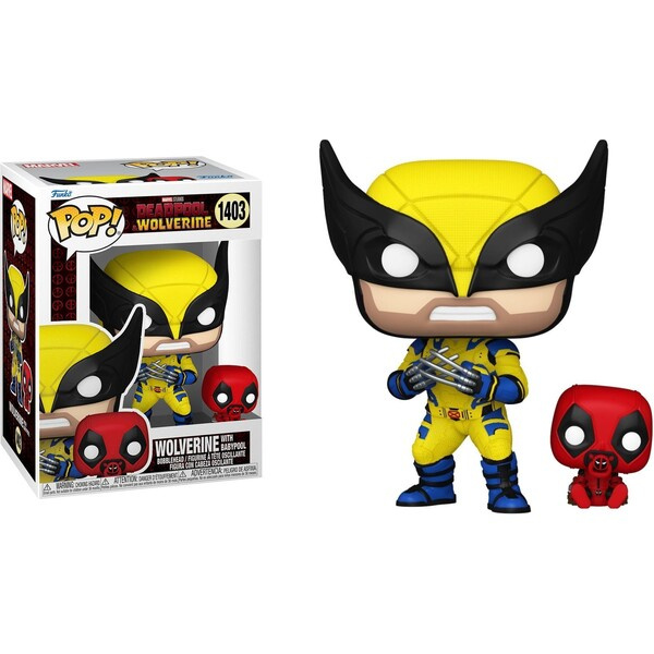 Deadpool 3 POP & Buddy! Vinyl Figure Wolverine w/ Babypool 9 cm