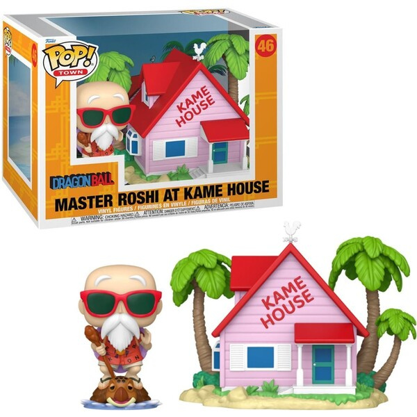 Funko Pop! 46 Town Dragon Ball Master Roshi At Kame House