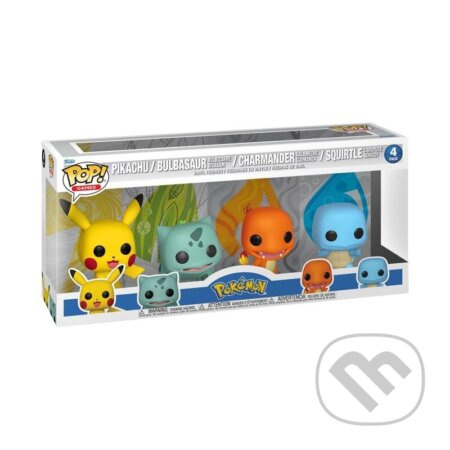 Funko POP Games: Pokémon - Starters 4-Pack (EMEA)