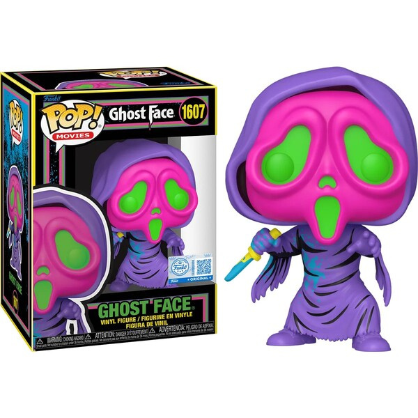Funko POP! #1607 Movies: Ghostface - Ghostface (BLKLT)