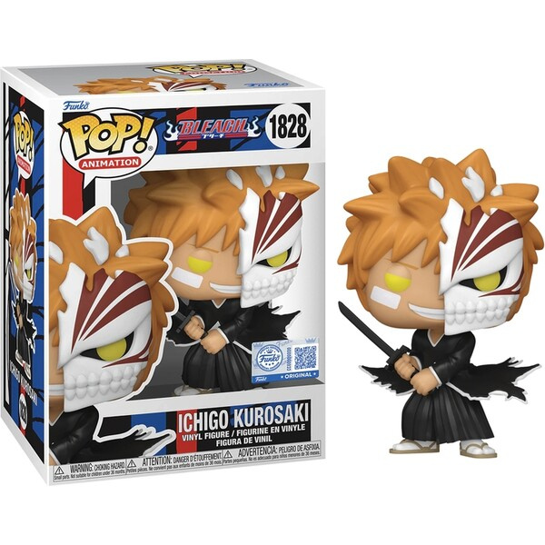 Funko POP Animation: BLEACH- Ichigo w/ Half Mask