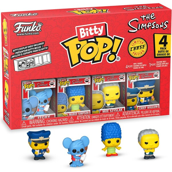 Funko Bitty Pop! 4Pack The Simpsons Itchy