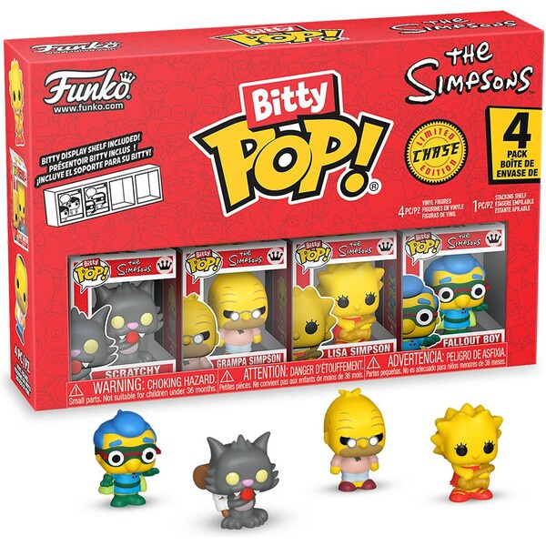 Funko Bitty Pop! 4Pack The Simpsons Scratchy