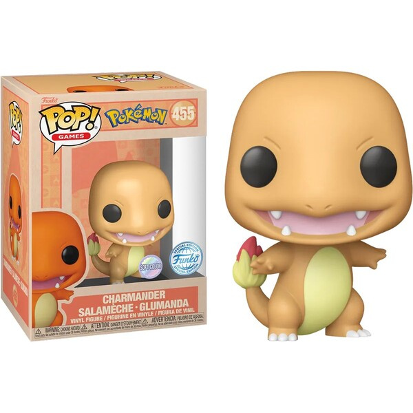 Funko POP Games: Pokémon - Charmander (Soft Color) #455