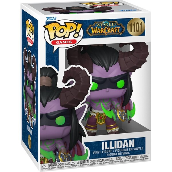 Funko POP! #1101 Games: World of Warcraft - Illidan (šance na Chase)