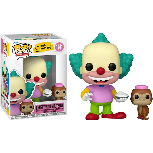 Funko POP!&Buddy #1741 TV: Simpsons S11 - Krusty with Mr. Tenny