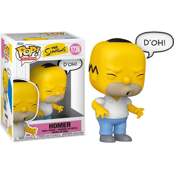 Funko POP! #1736 TV: The Simpsons - Homer Sayings (D'Oh!)