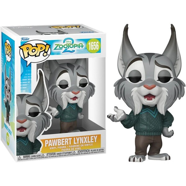 Funko POP! #1656 Disney: Zootopia 2 - Pawbert Lynxley