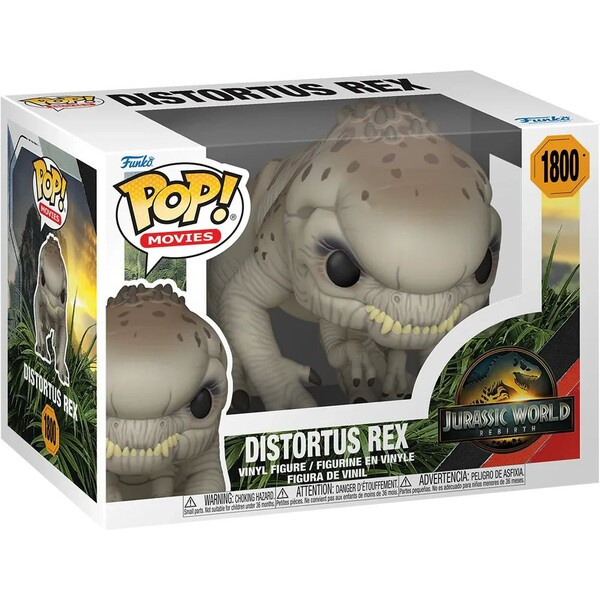 Funko POP! #1800 Movies: Jurassic World - Distortus Rex