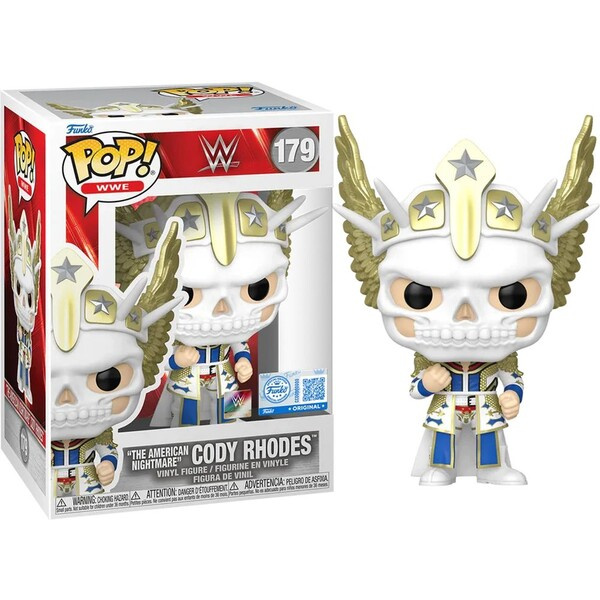 Funko POP! #179 WWE: WM40 - "The American Nightmare" Cody Rhodes (Masked) Vícebarevná