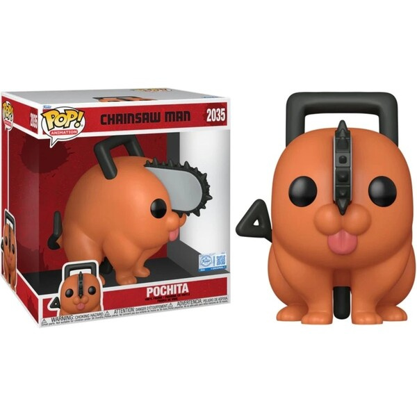 Funko POP Jumbo: Chainsaw Man- Pochita