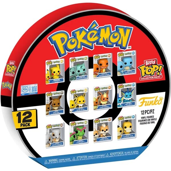 Funko Bitty POP: Pokemon- 12pc Multipack